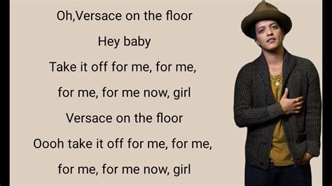 bruno mars versace on the floor letra español|bruno mars finesse lyrics.